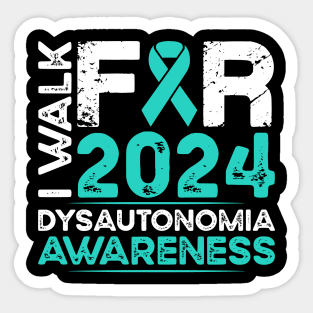 Dysautonomia Awareness Walk 2024 Sticker